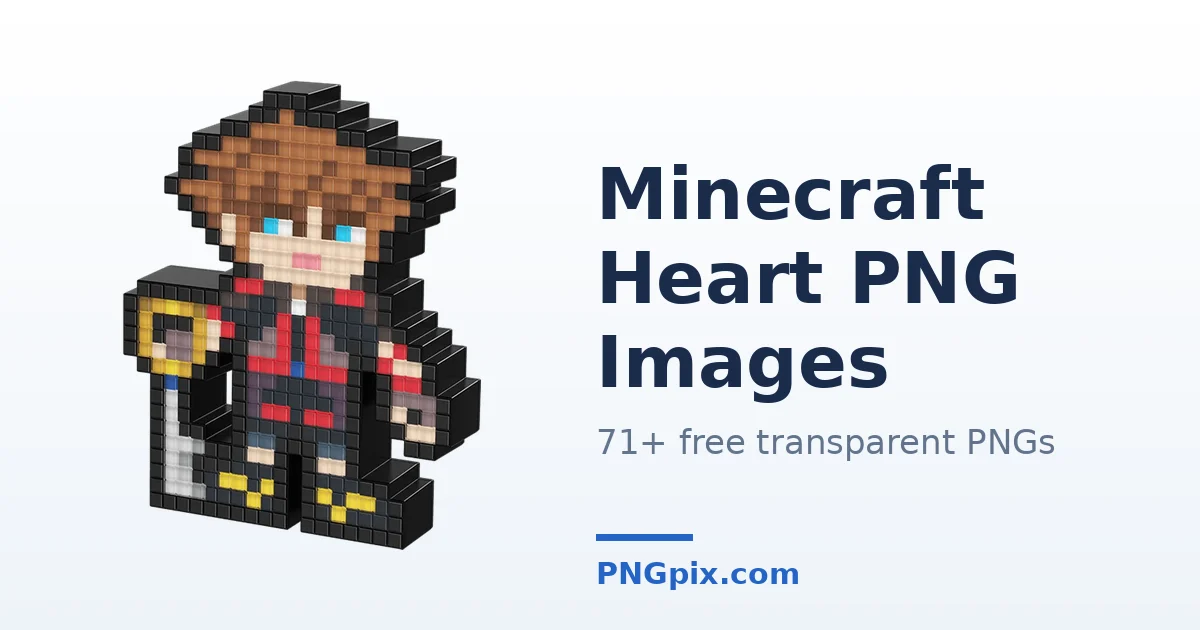Minecraft Heart PNG images