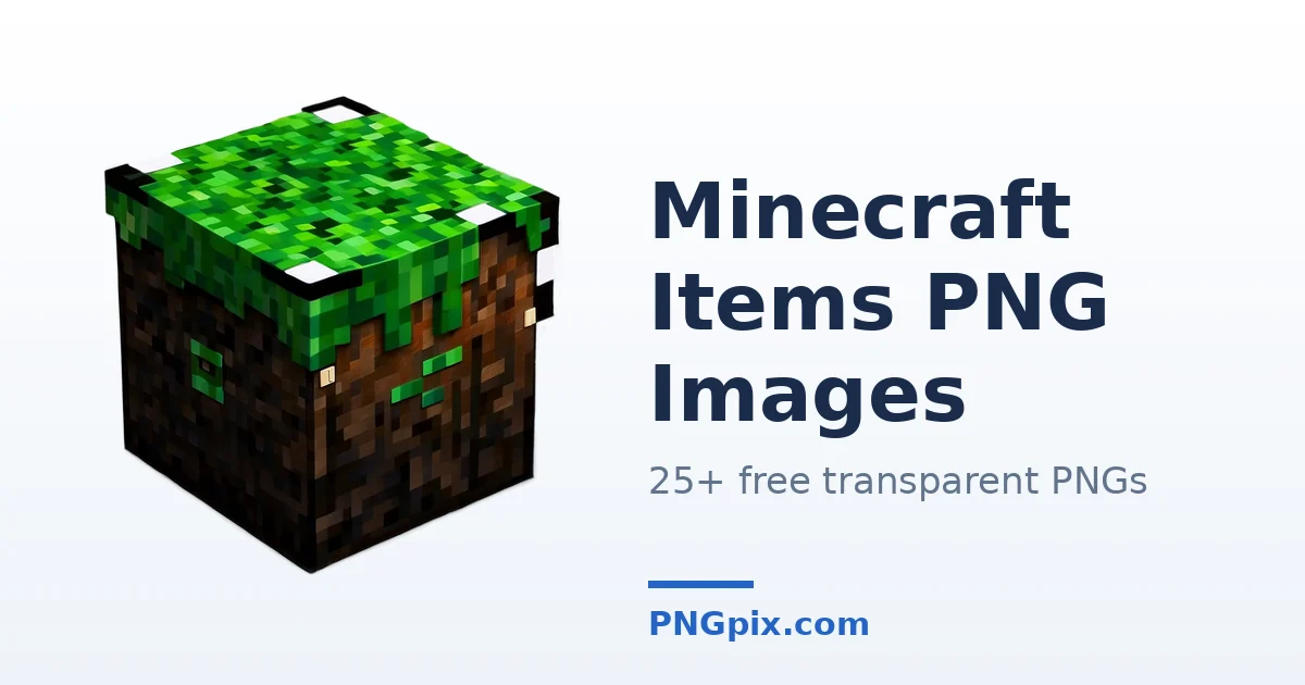 Minecraft Items PNG images