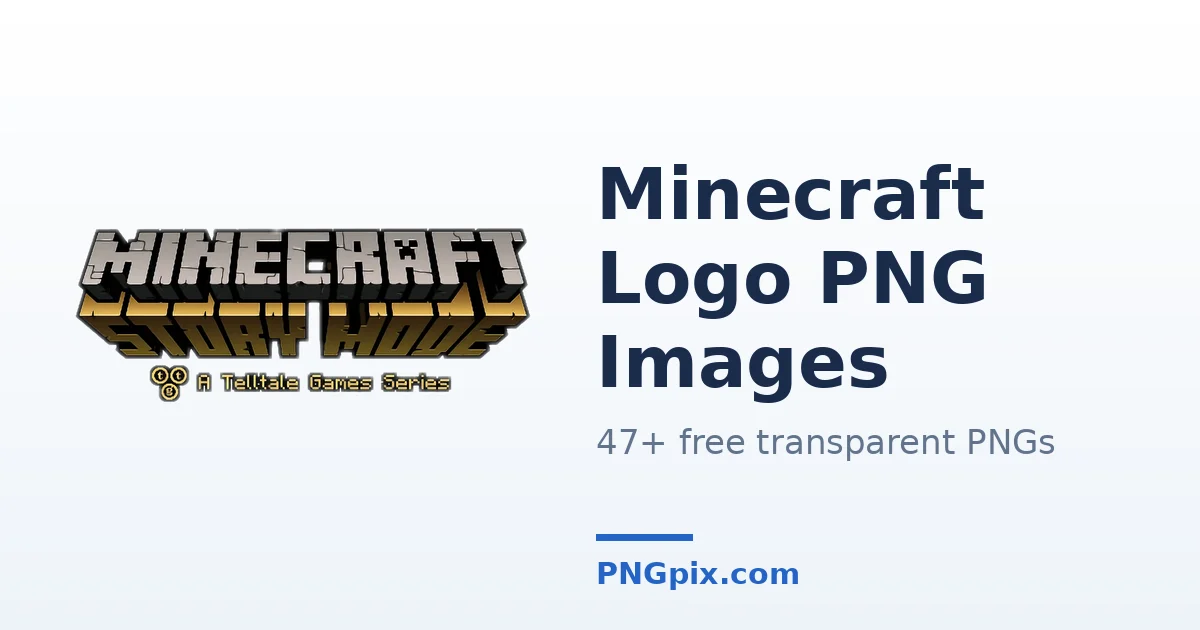 Minecraft Logo PNG images