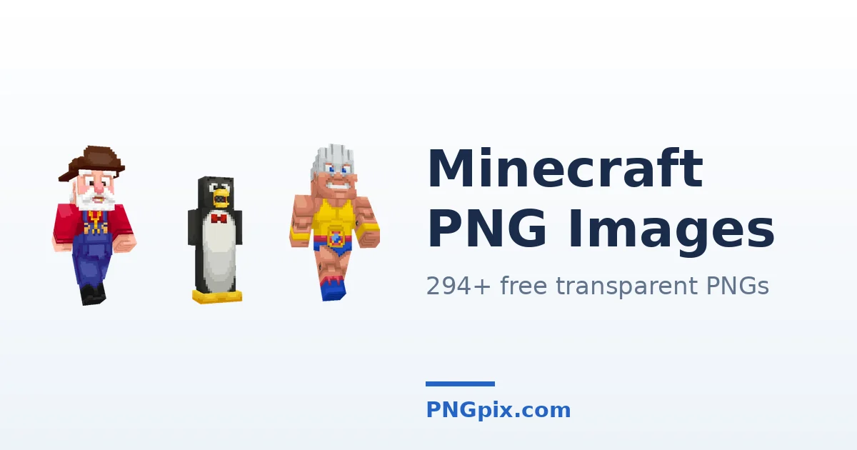 Minecraft PNG images