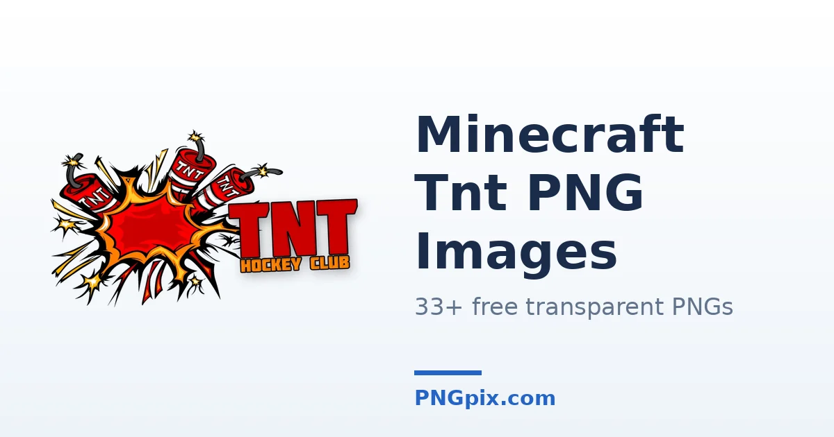 Minecraft Tnt PNG images
