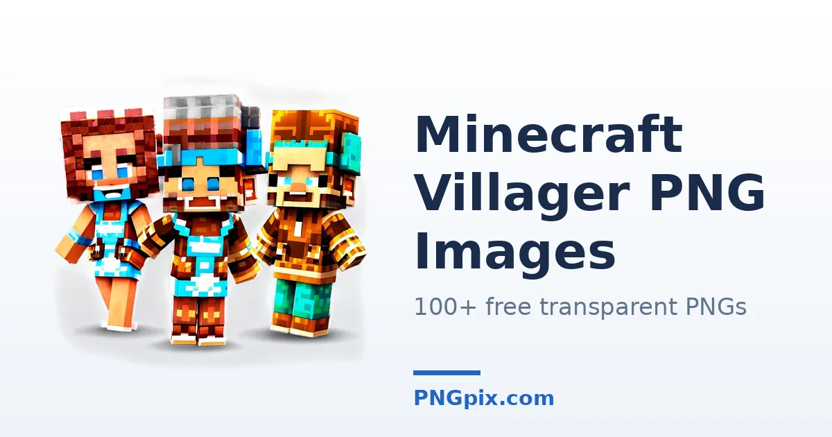 Minecraft Villager PNG images