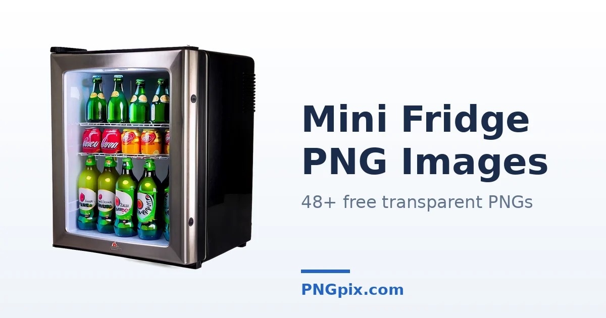 Mini Fridge PNG images