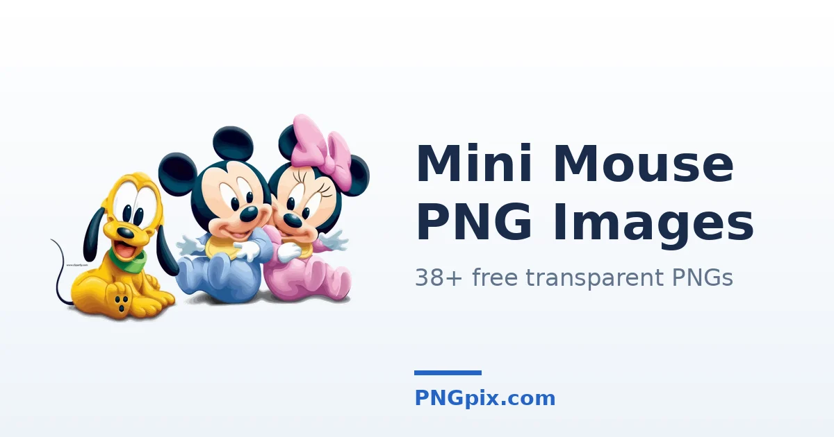 Mini Mouse PNG images