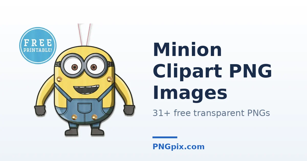 Minion Clipart PNG images