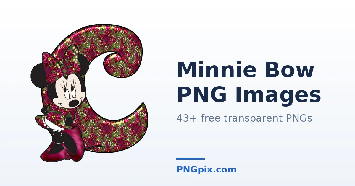Minnie Bow PNG images