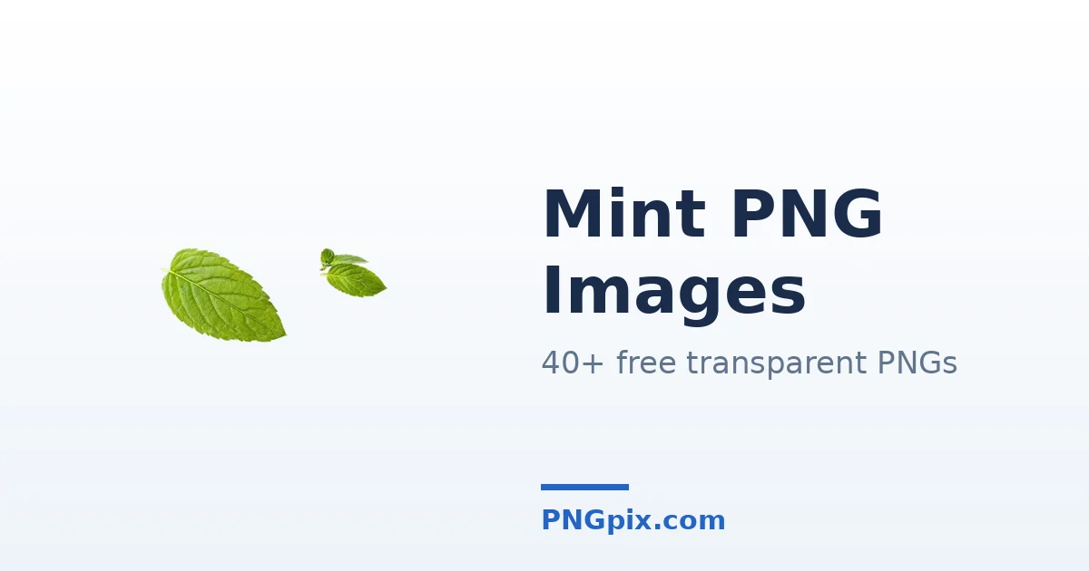 Mint PNG images