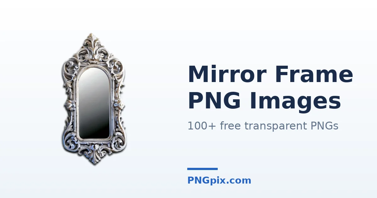 Mirror Frame PNG images