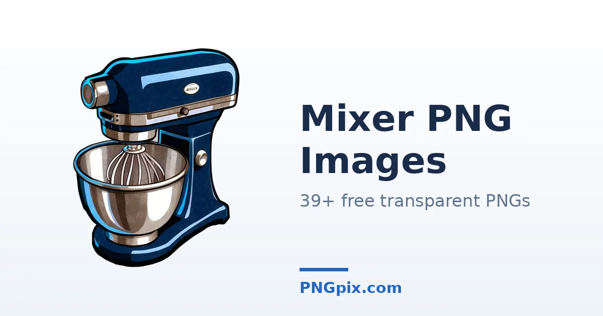 Mixer PNG images