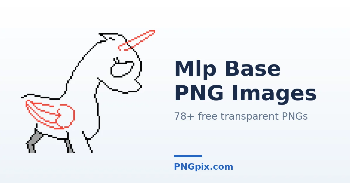Mlp Base PNG images