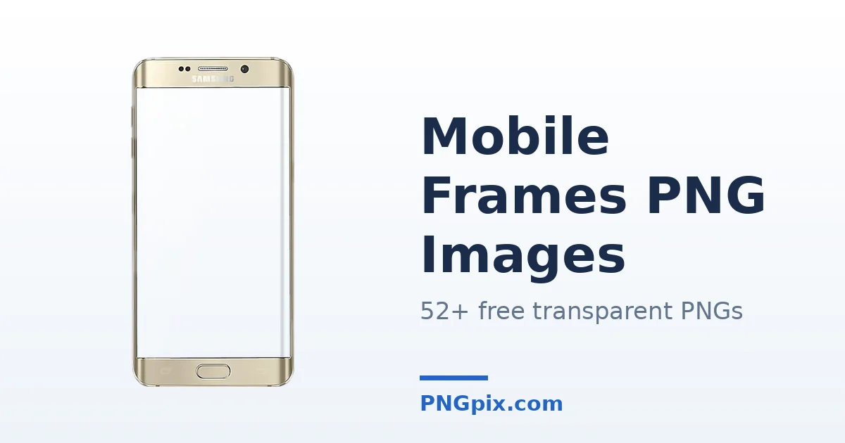 Mobile Frames PNG images
