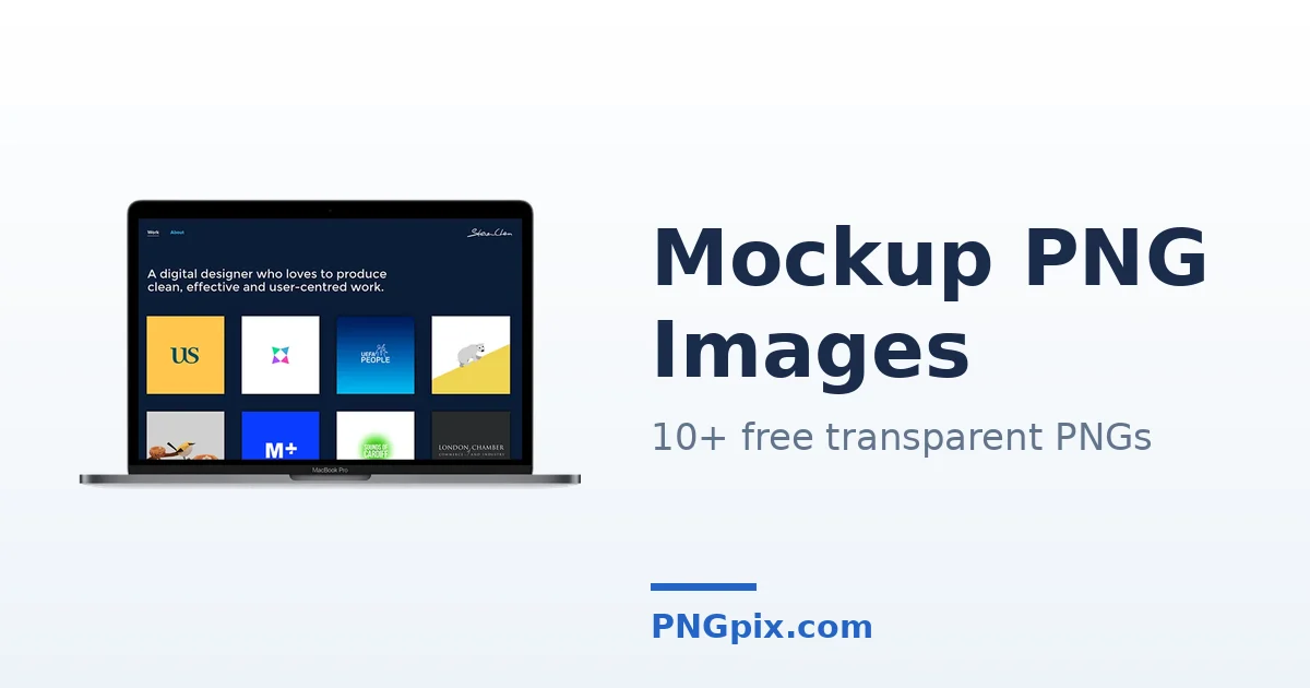 Mockup PNG images