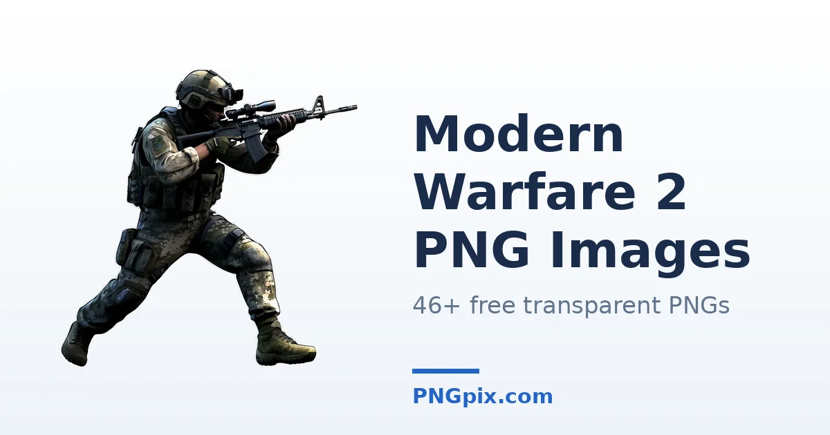 Modern Warfare 2 PNG images