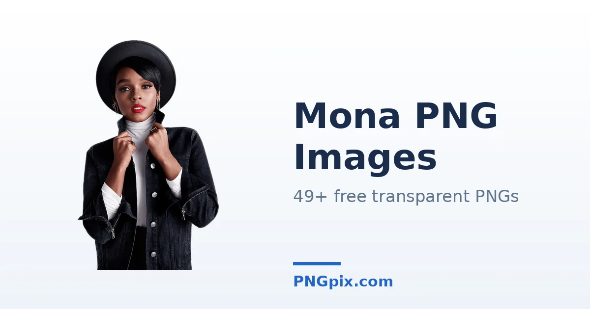 Mona PNG images