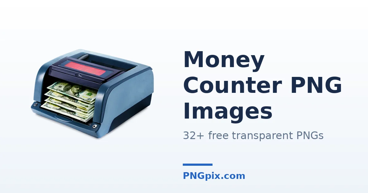 Money Counter PNG images
