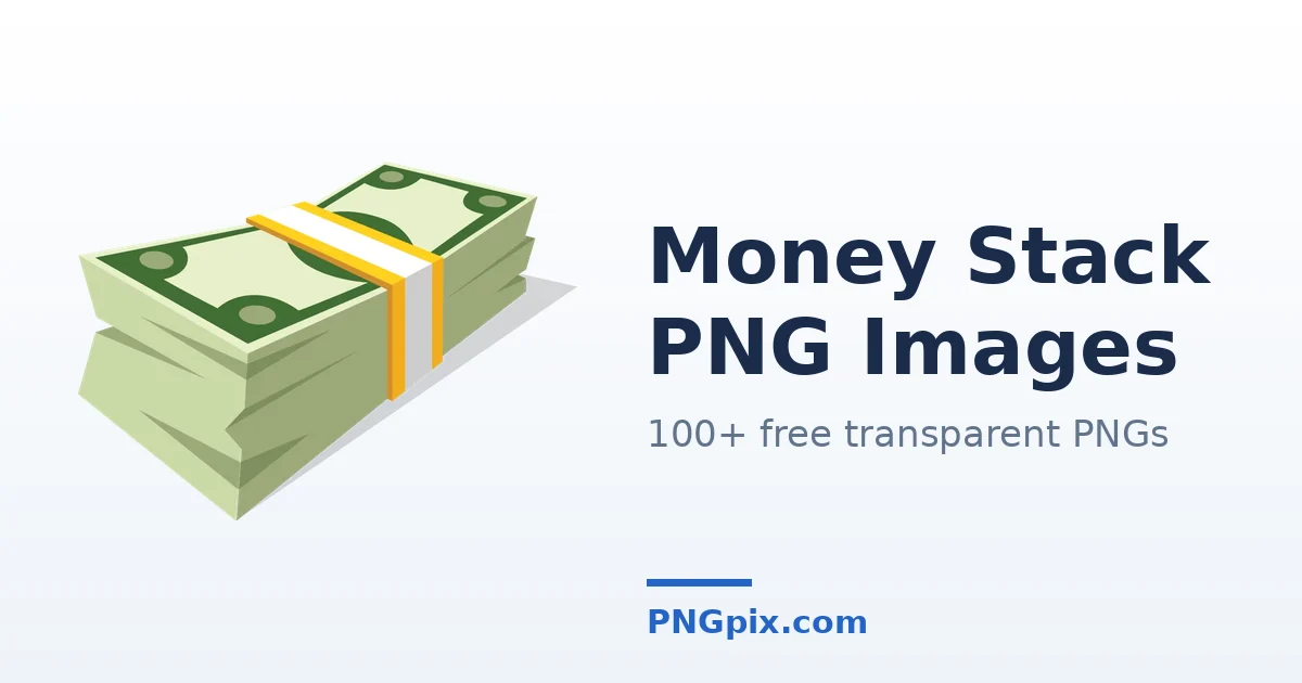 Money Stack PNG images