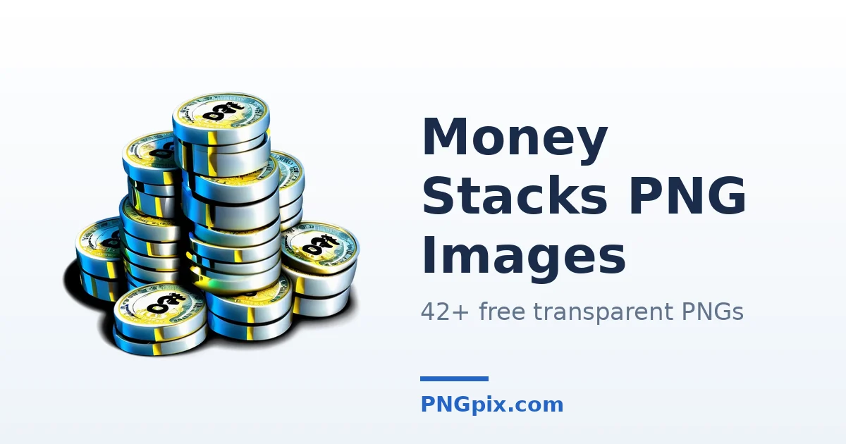 Money Stacks PNG images