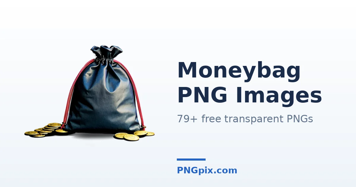 Moneybag PNG images
