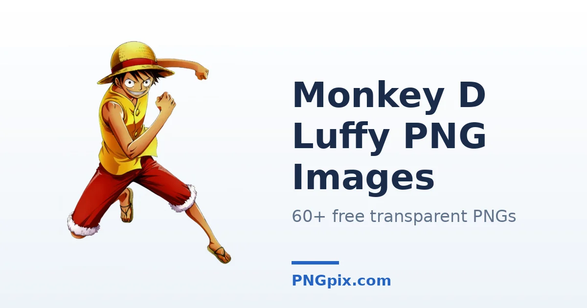 Monkey D Luffy PNG images