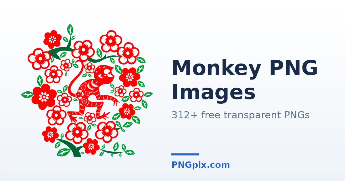 Monkey PNG images