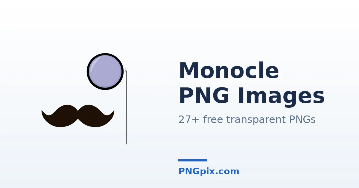 Monocle PNG images