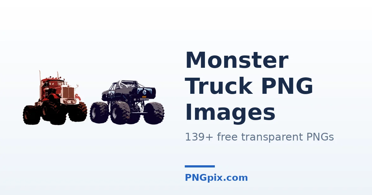 Monster Truck PNG images