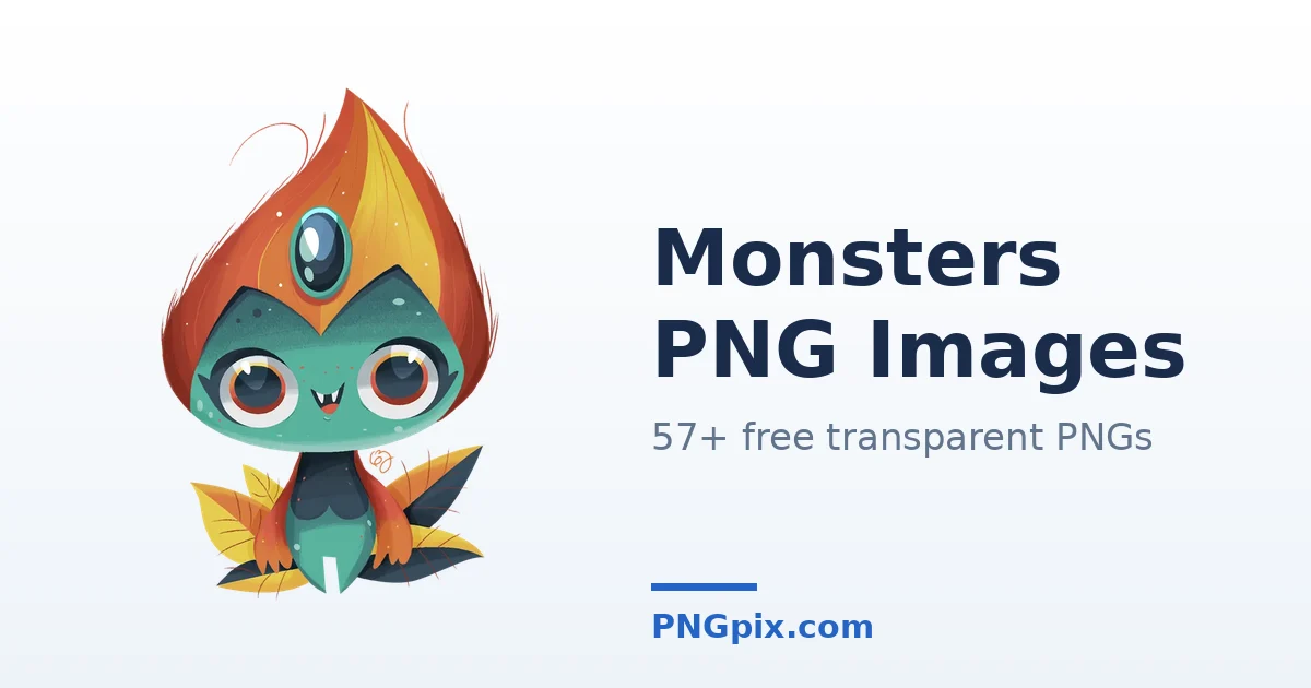 Monsters PNG images