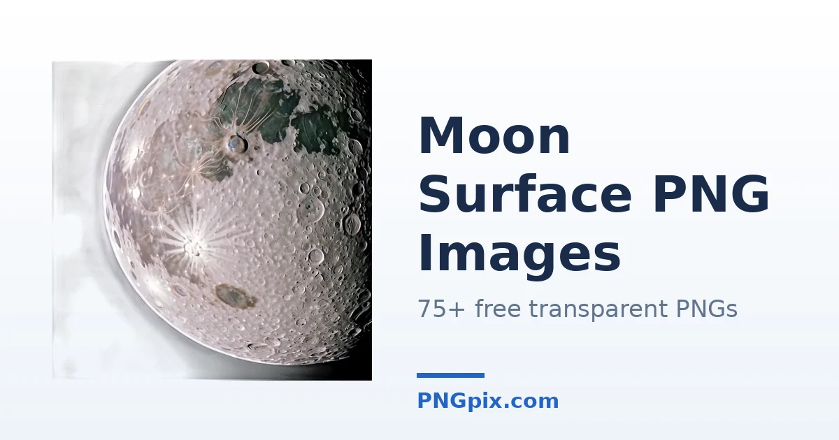 Moon Surface PNG images