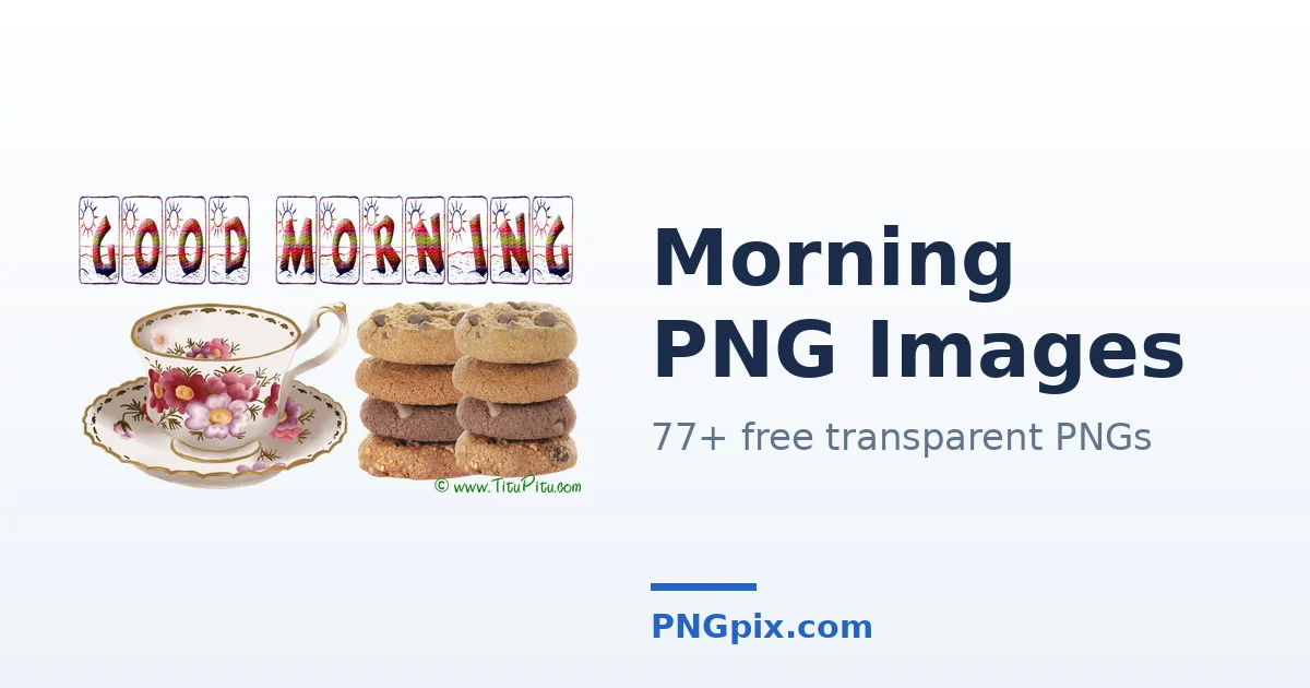 Morning PNG images