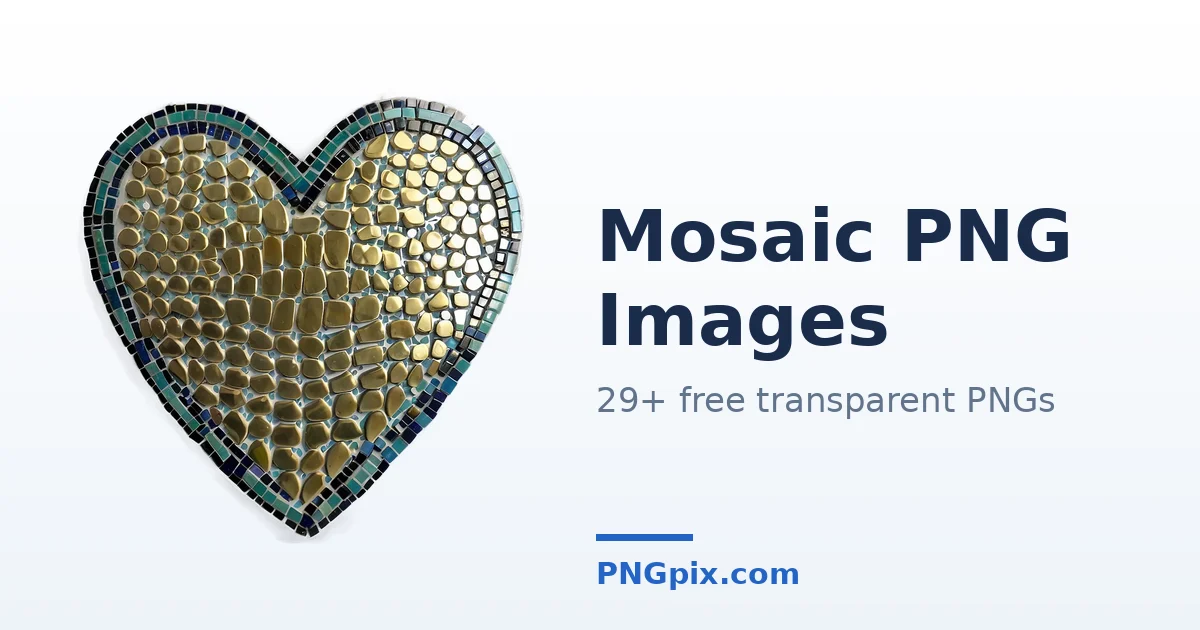 Mosaic PNG images