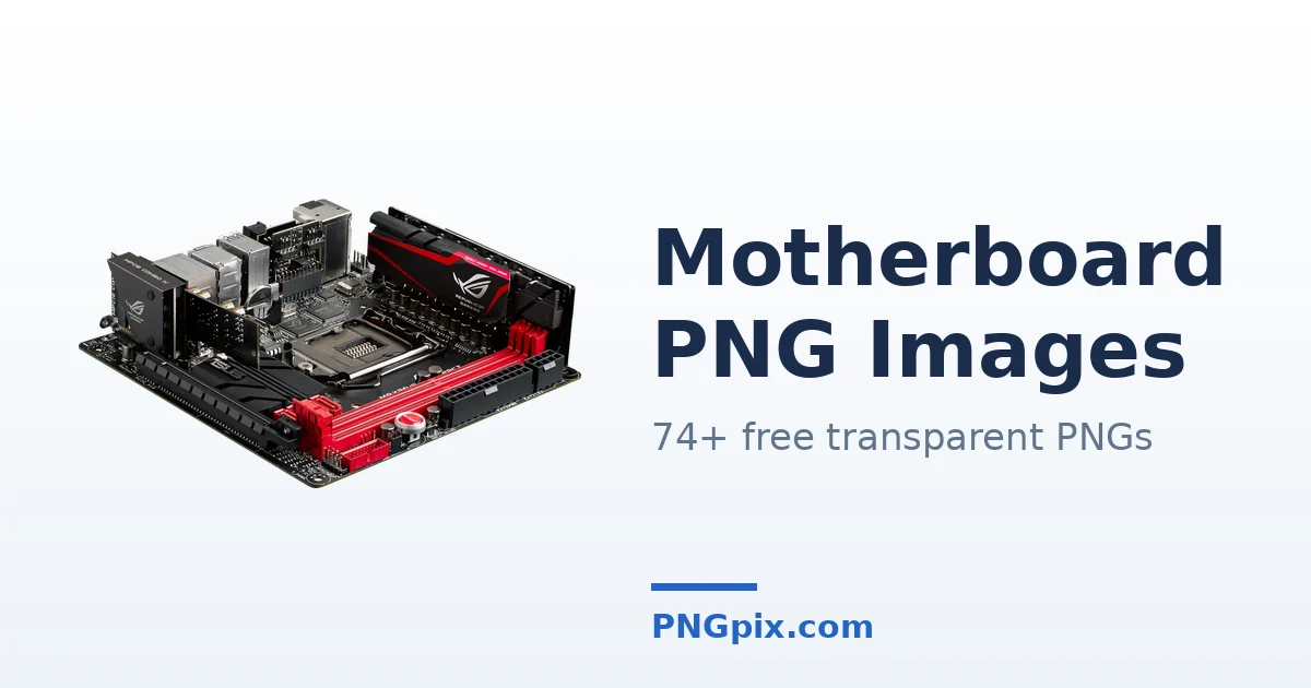 Motherboard PNG images