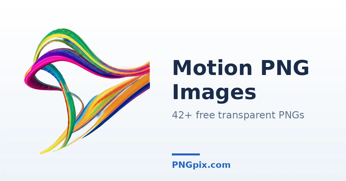 Motion PNG images