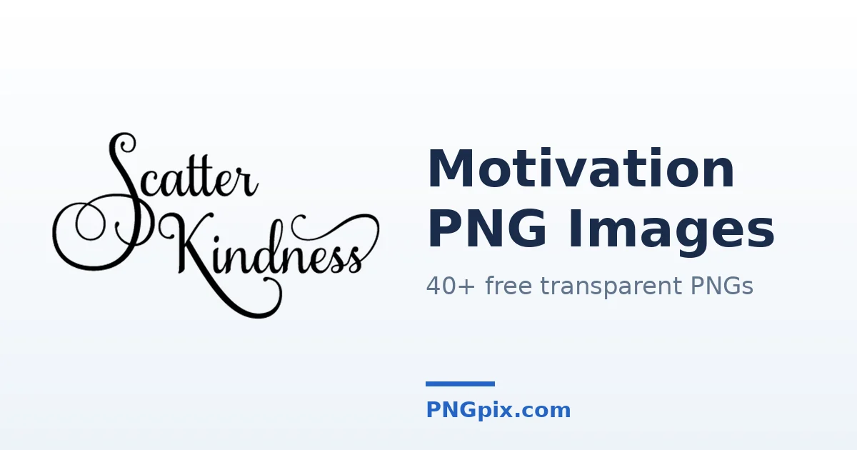 Motivation PNG images