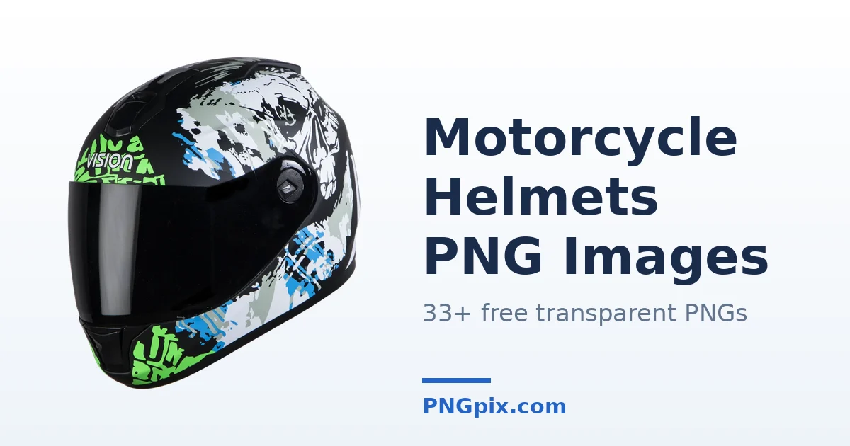Motorcycle Helmets PNG images