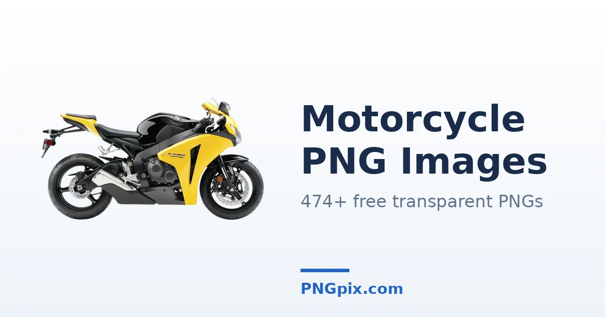 Motorcycle PNG images