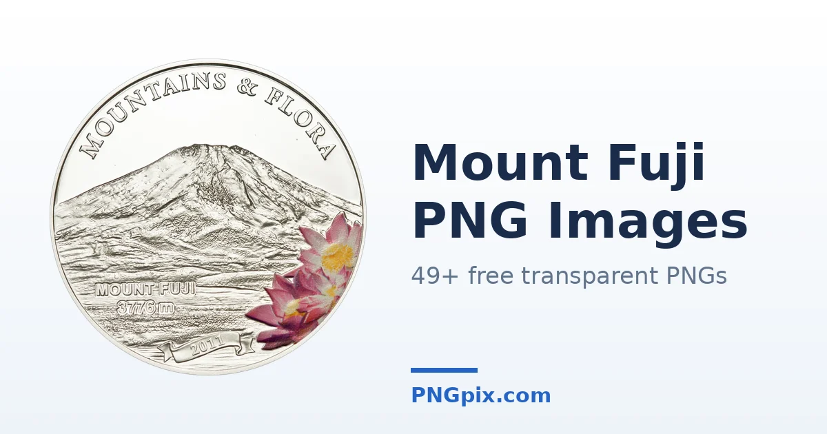 Mount Fuji PNG images
