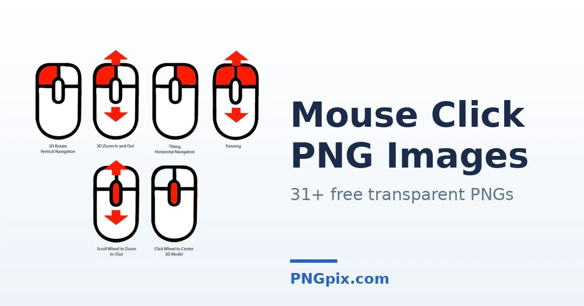 Mouse Click PNG images
