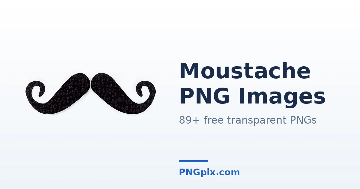 Moustache PNG images