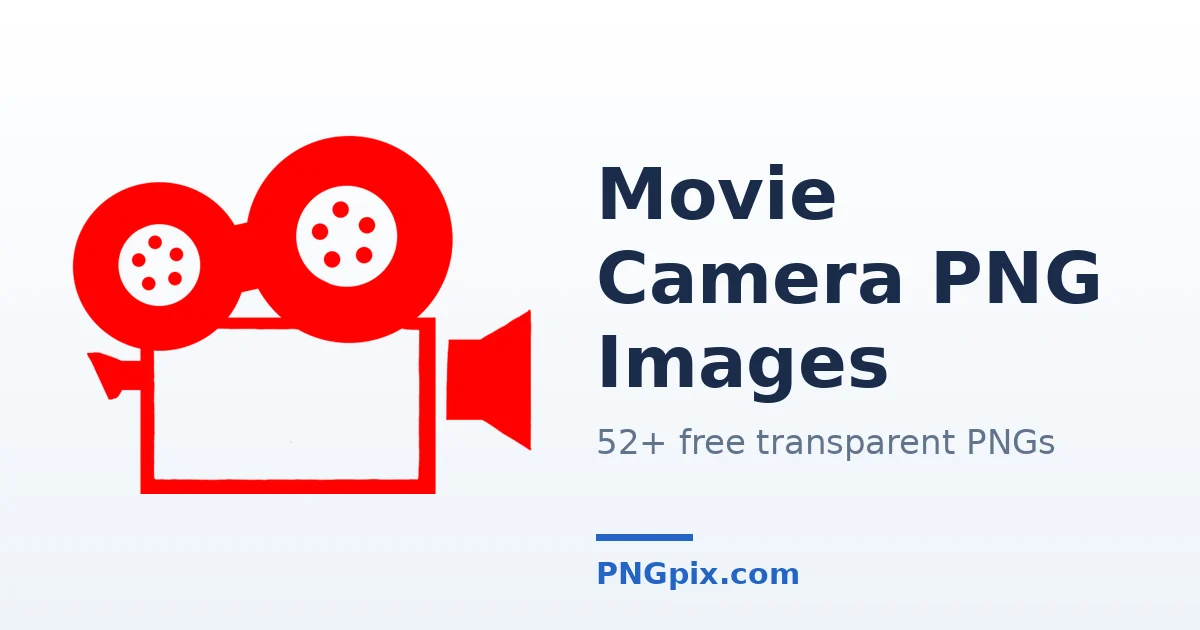 Movie Camera PNG images