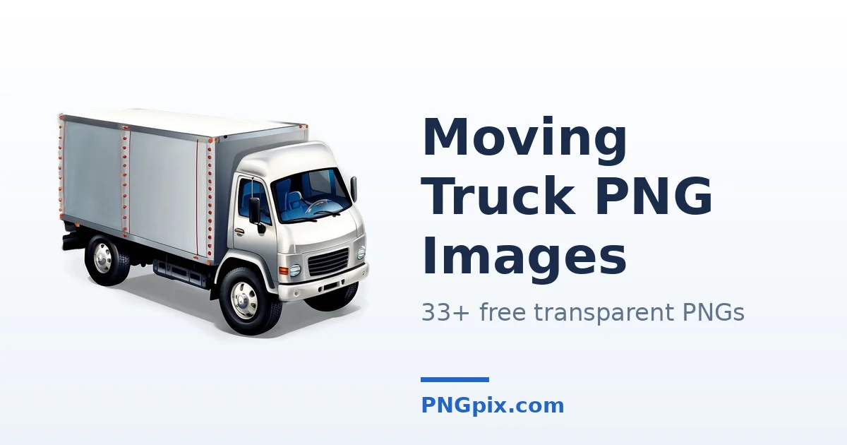 Moving Truck PNG images