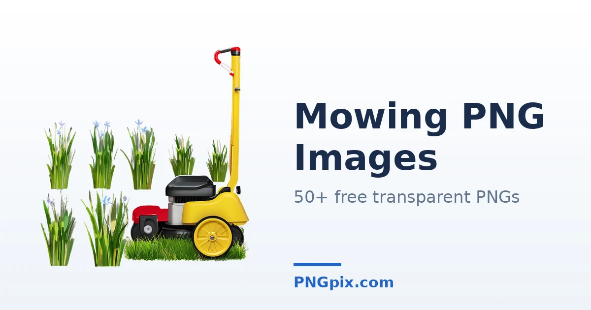 Mowing PNG images