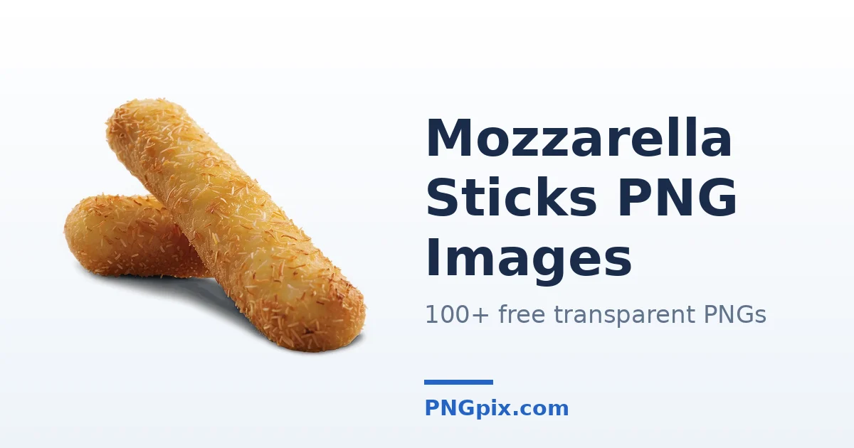Mozzarella Sticks PNG images