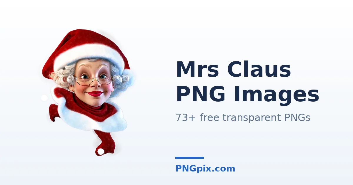 Mrs Claus PNG images