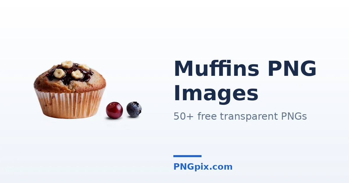 Muffins PNG images
