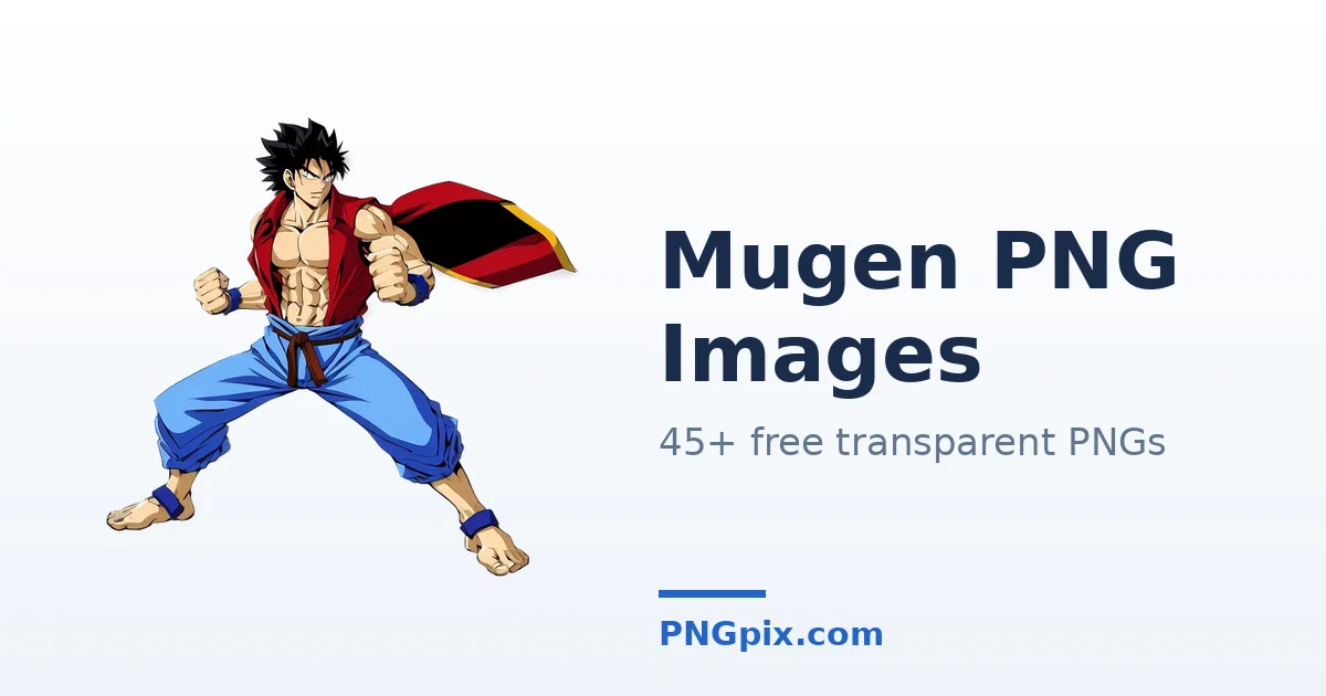 Mugen PNG images