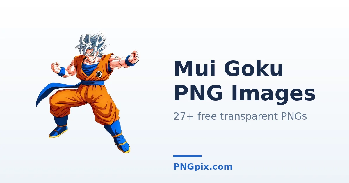 Mui Goku PNG images