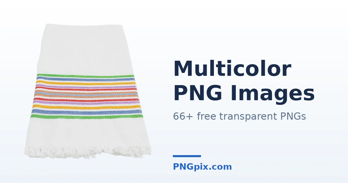 Multicolor PNG images