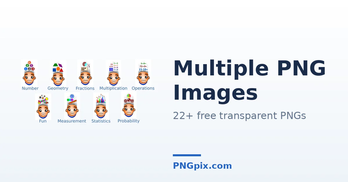 Multiple PNG images
