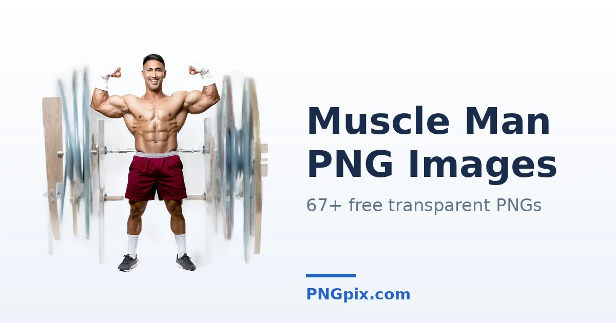 Muscle Man PNG images