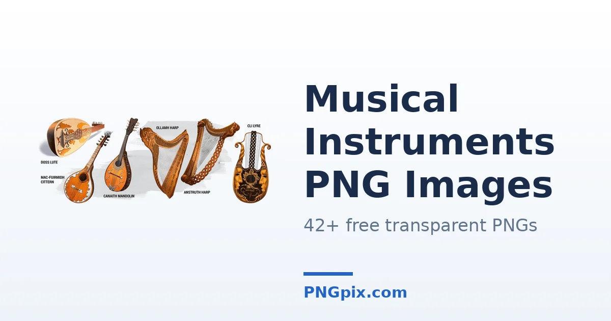 Musical Instruments PNG images